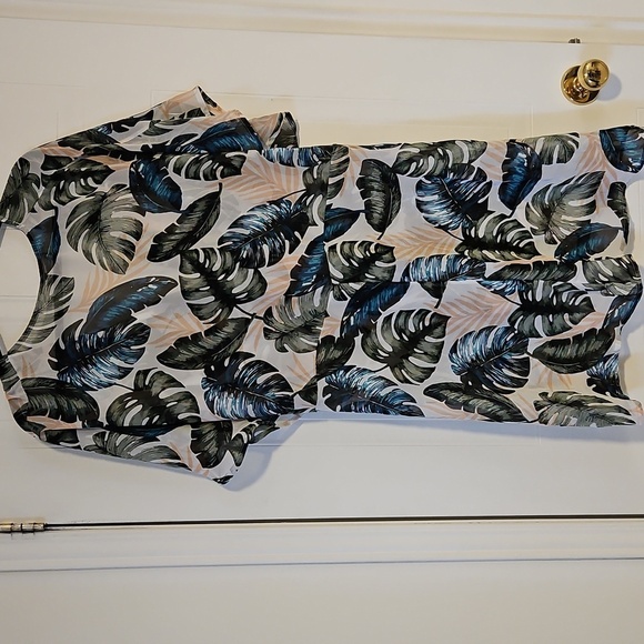 Womens XL Dress Oversized Swimsuit Cover Up NWT La Vie En Rose NWT - Picture 4 of 4